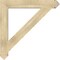 Ekena Millwork Traditional Arts & Crafts Rough Sawn Bracket, Douglas Fir, 6"W x 46"D x 46"H BKT06X46X46TRA03RDF - alternate 3